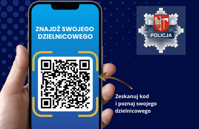 Zeskanuj kod QR i poznaj dzielnicowego